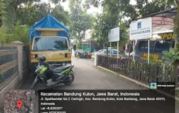 Polsek Bandung Kulon Amankan Mobil Truk Diduga Mobil Heli Pengangkut BBM Ilegal Jenis Solar Bersubsidi